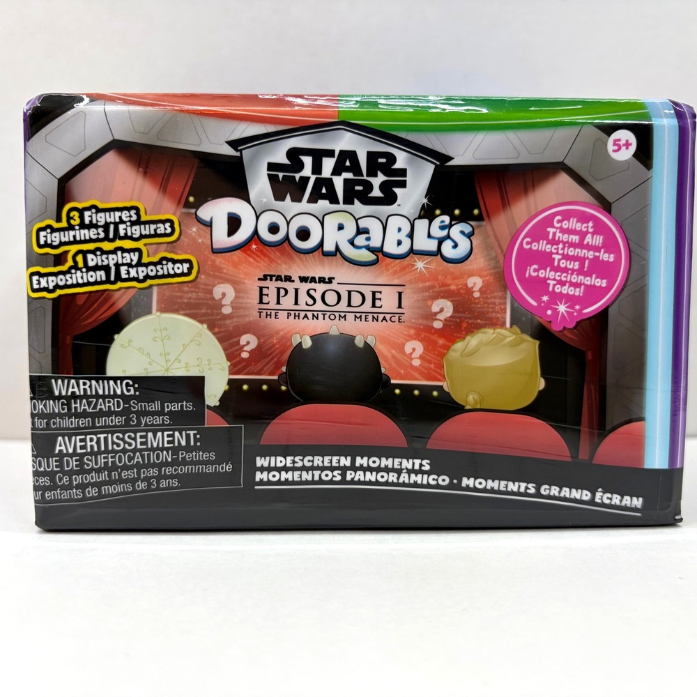 Star Wars Doorables Widescreen Moments Episode I Phantom Menace Kids NEW